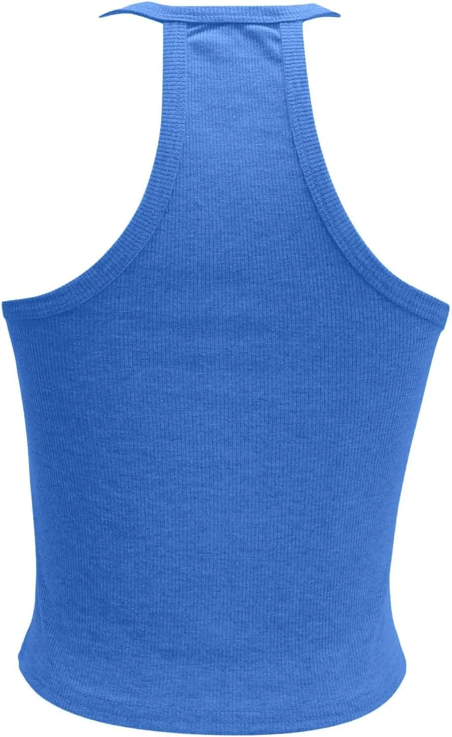Tank Top for Women Summer Fashion Sleeveless Ribbed Workout Basic Soft Camisole Going Out Gym Spring Clothes 2025
