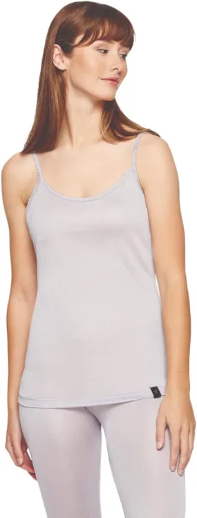 Terramar Women's Thermasilk Pointelle Camisole