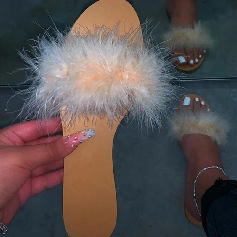 Trendy Leather Flat Sandals
