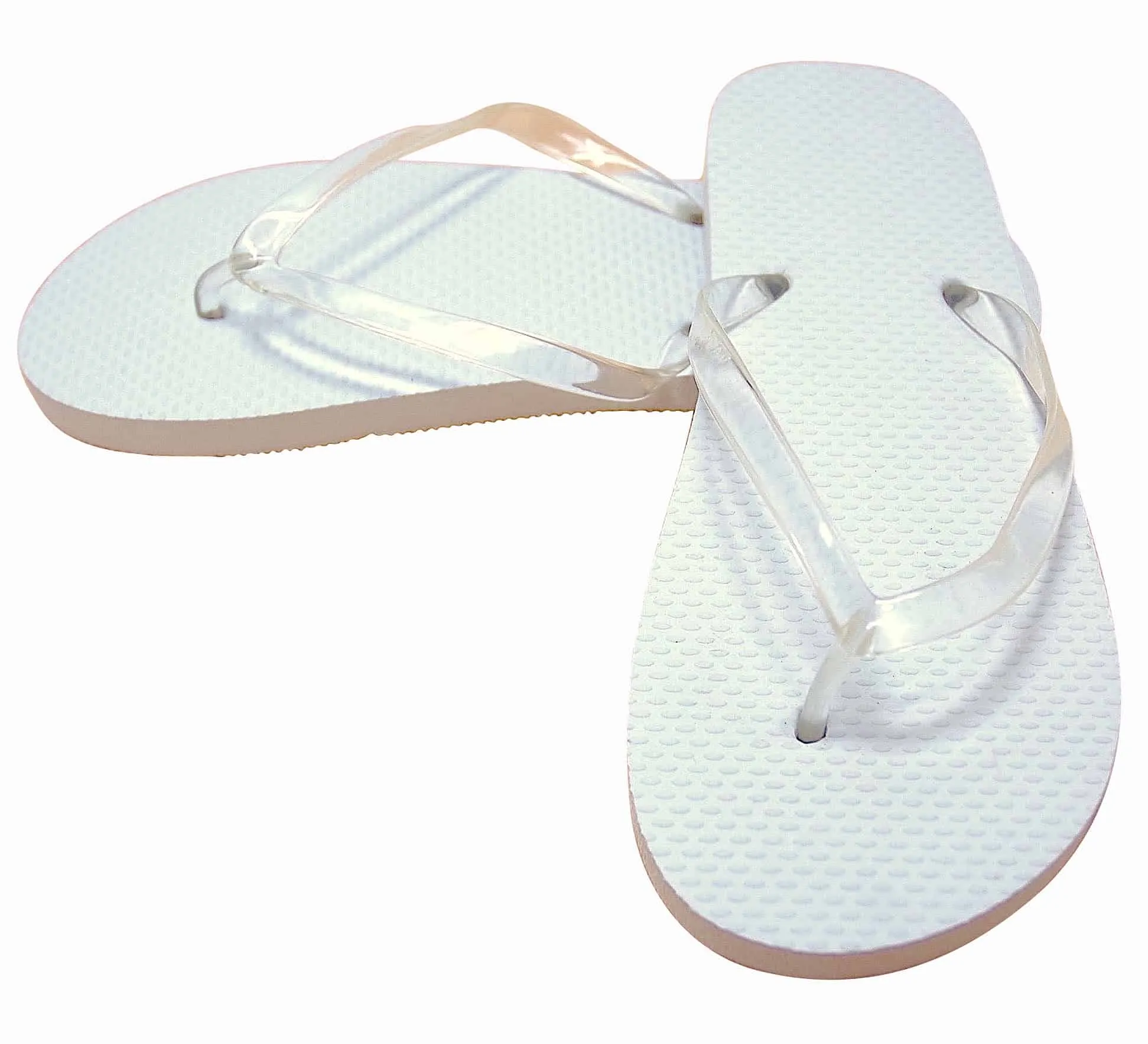 White Flip Flops - EVA £1.10 Sale