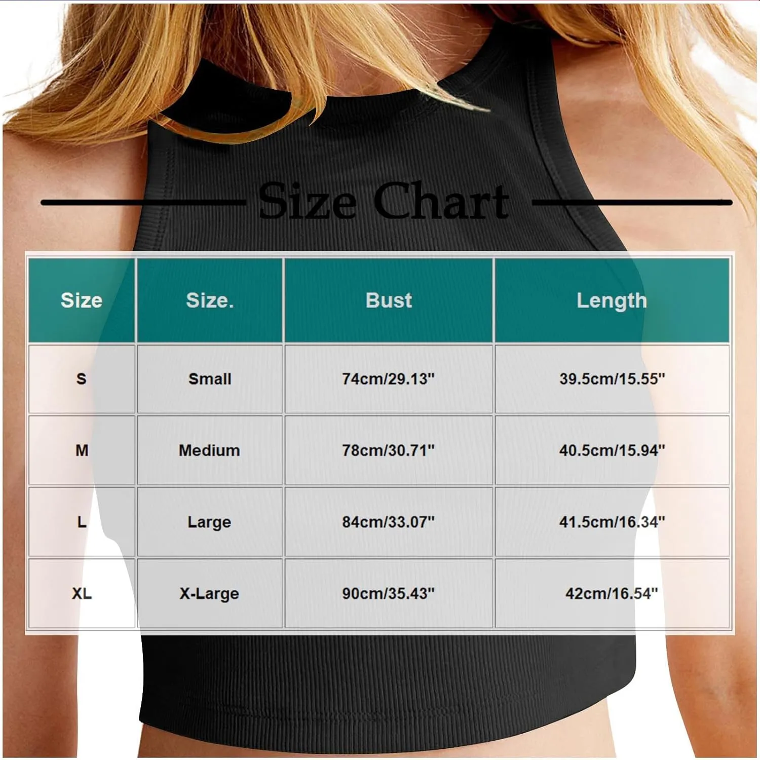 Women's Ribbed Knit Crop Racerback Tops, Fashion Elastic Slim Athletic Workout Tank Summer Sports Trendy Clothes