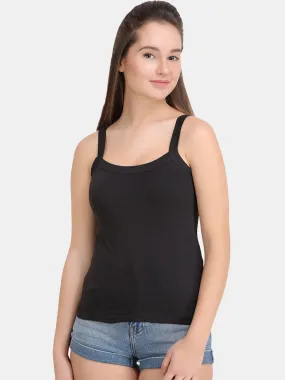Women's Solid Pure Cotton Non-Paddded Camisole | CAMY |