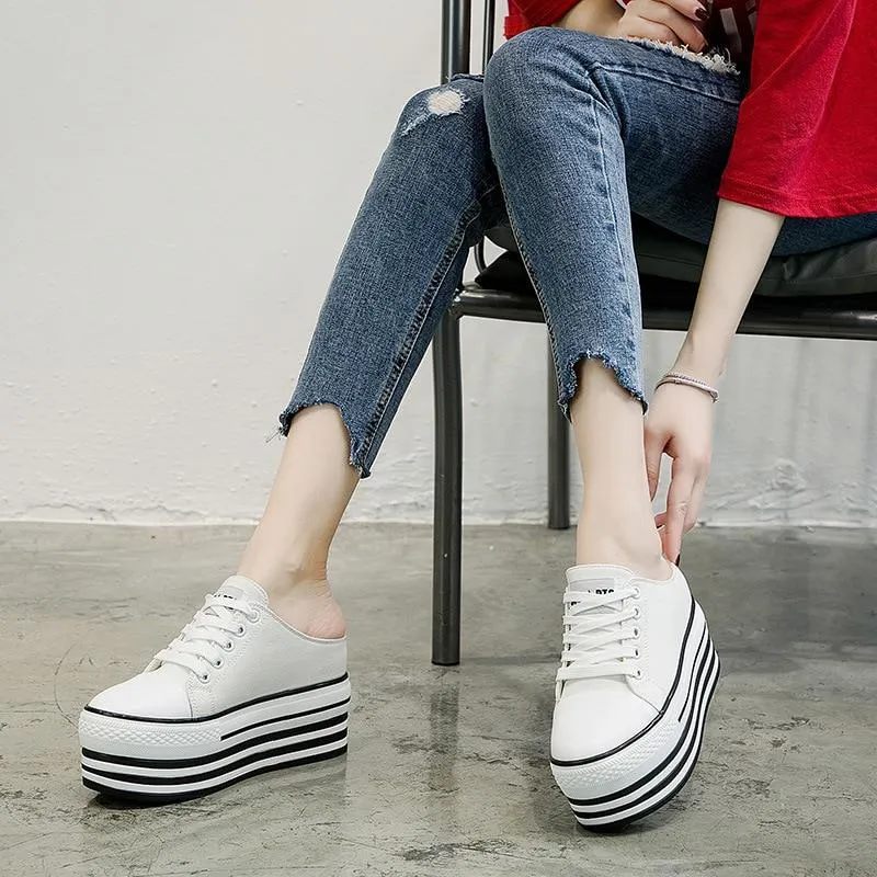 Women's Summer Casual Canvas Platform Shoes