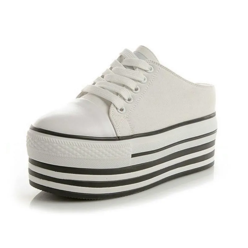 Women's Summer Casual Canvas Platform Shoes
