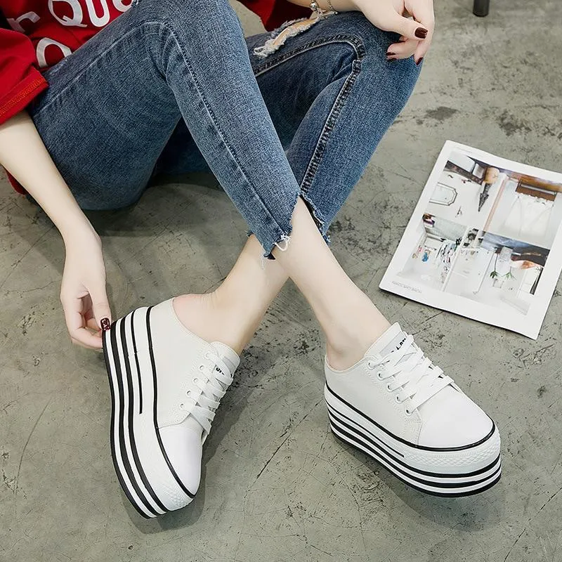 Women's Summer Casual Canvas Platform Shoes