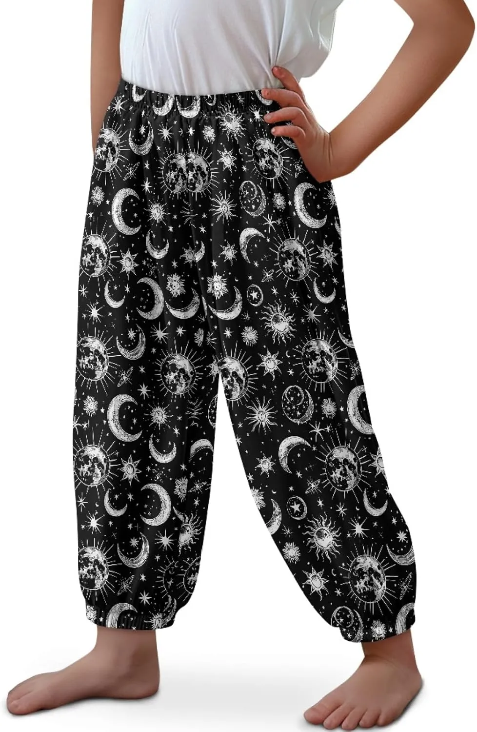 Xhuibop Harem Pants Baggy Comfortable Yoga Trousers Hip Hop Pants