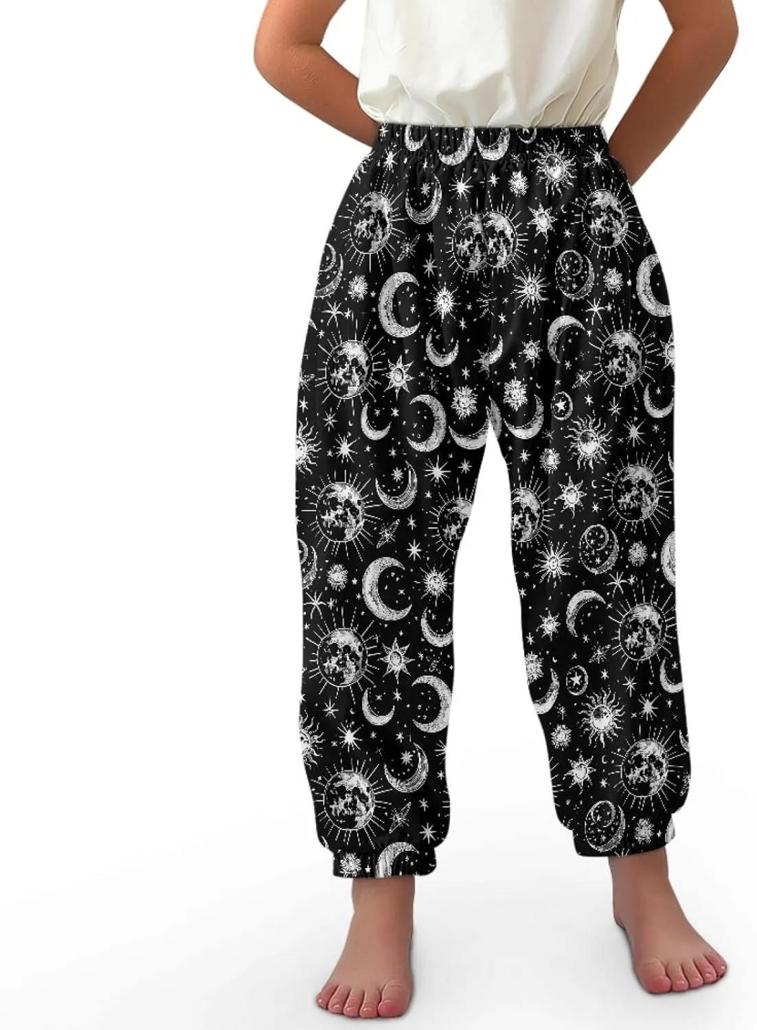 Xhuibop Harem Pants Baggy Comfortable Yoga Trousers Hip Hop Pants