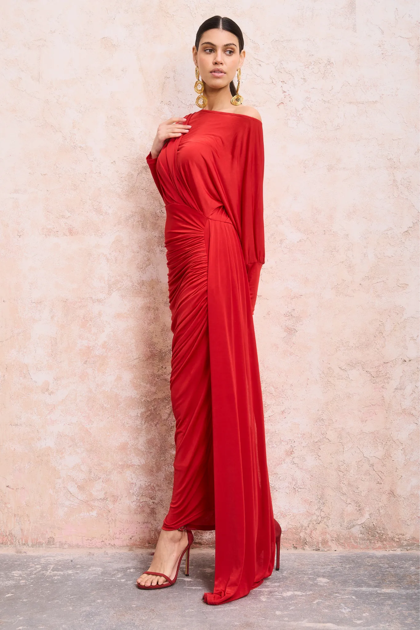 Zariah Dress Red