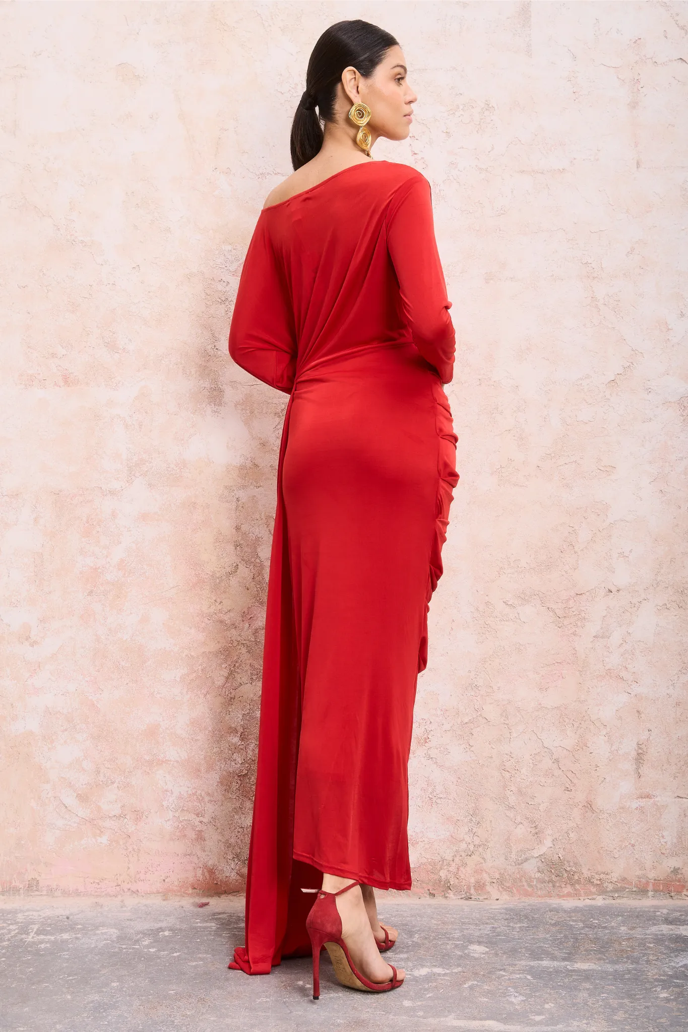 Zariah Dress Red